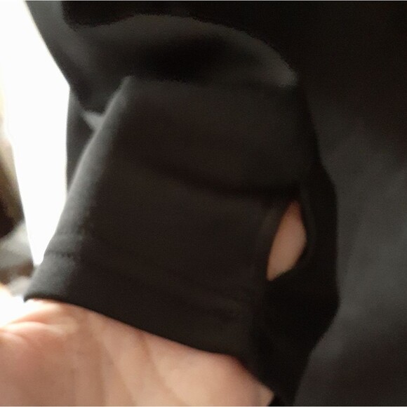 Athletic Works black hoodie warm fleece women's size l large cozy soft hygge new - Picture 4 of 6